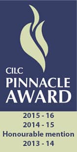 CILC Pinnacle Award 2016 for Fizzics Education 