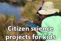 Citizen science projects for kids 