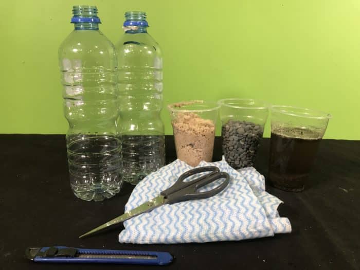 hypothesis water filter experiment