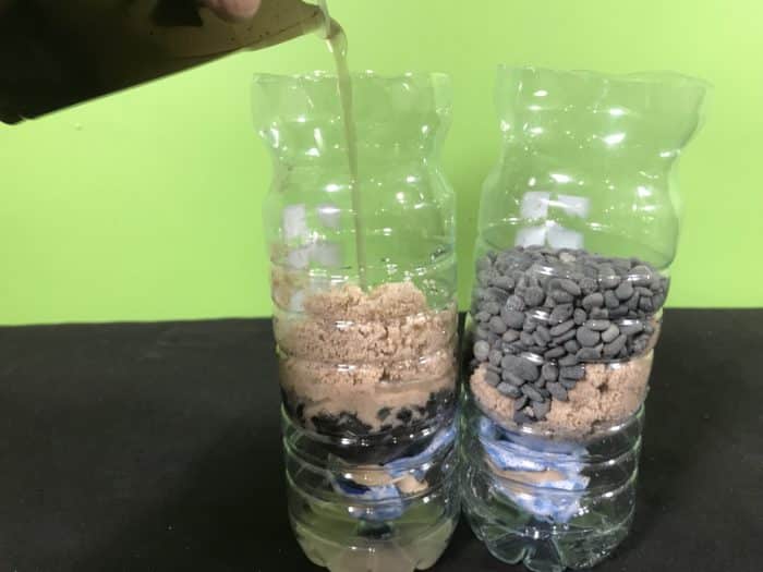 water filter school experiment