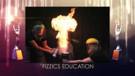 Fizzics Education Australian Small Business Champion Winner flour fireball 
