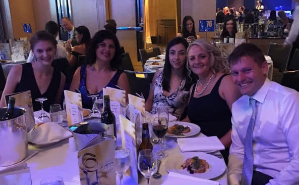 Fizzics at the 2017 Australian Small Business Champions Awards 