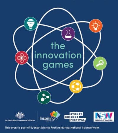 Innovation games logo with principal supporters 