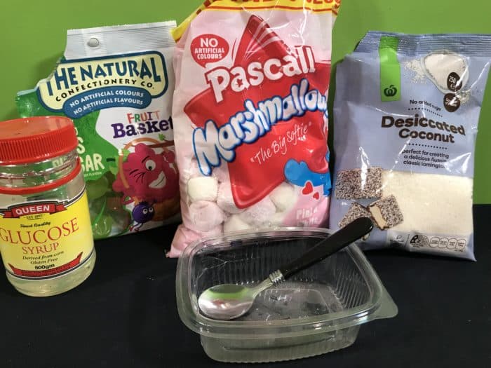 Make tasty blood science experiment - materials needed