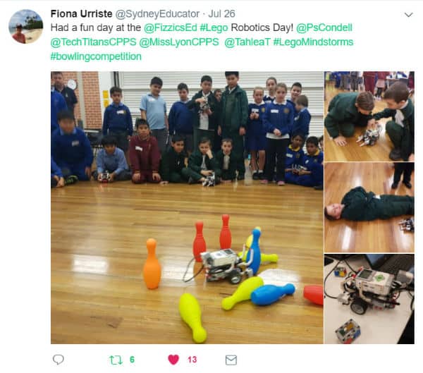 Robotics TPL at Condell Park Public School July 2017 MUlitple photos of students doing robtoics 