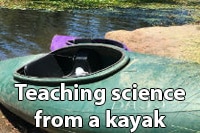 Teaching science from a kayak