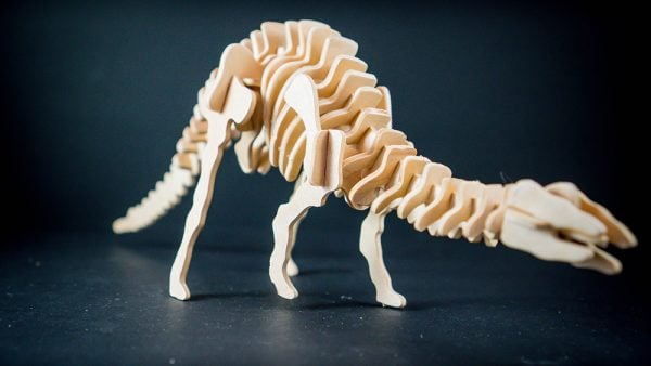 Apatosaurus Woodcraft Skeleton Construction Kit : Fizzics Education