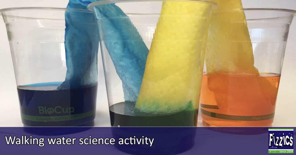 benefits of walking water experiment