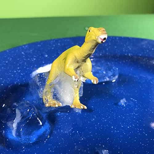 Dinosaur Excavation Ice Activity for Preschoolers - Life Over C's