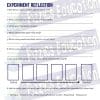 Moh's hardness scale worksheet revision sheet